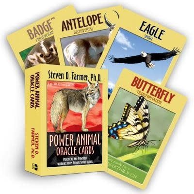 Power Animal Oracle Cards: Practical and Powerful Guidance from Animal Spirit Guides by Steven D. Farmer