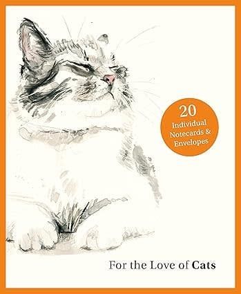 For the Love of Cats: 20 Individual Notecards and Envelopes Cards