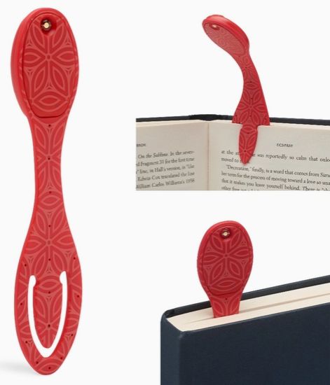 Flexilight Original LED 2 in 1 Reading Book Light/Bookmark - Red