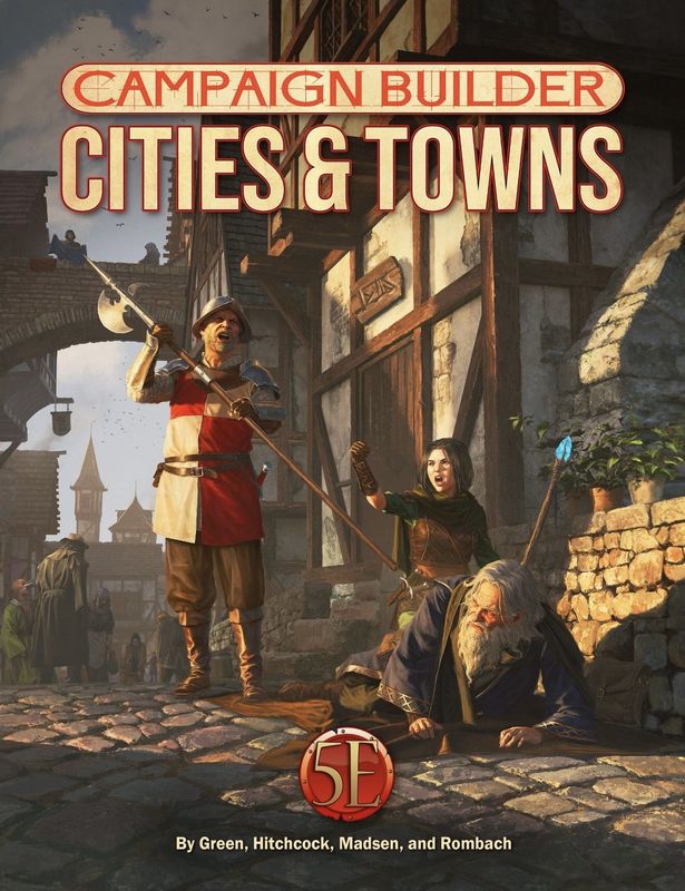 Campaign Builder: Cities and Towns by Kobold Press