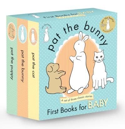 Pat the Bunny: First Books for Baby - Pat the Bunny; Pat the Puppy; Pat the Cat by Dorothy Kunhardt