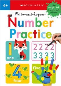 Write-and-Repeat Number Practice: Scholastic Early Learners by Scholastic