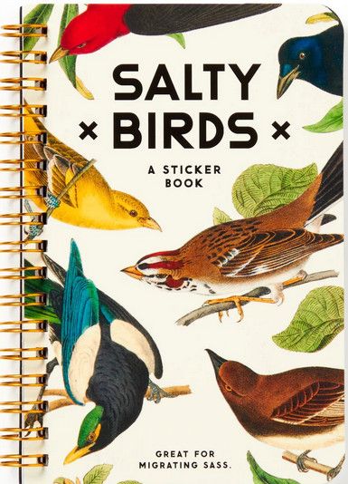 Salty Birds Sticker Book