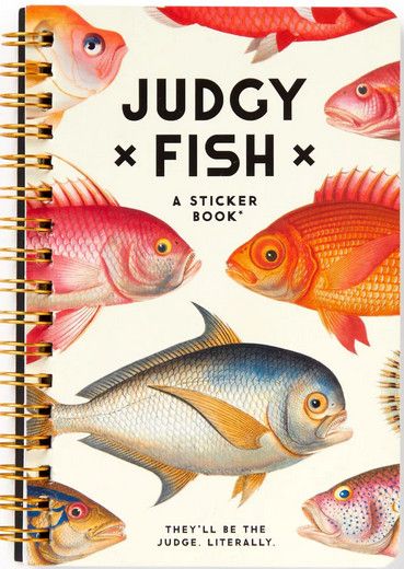 Judgy Fish Sticker Book