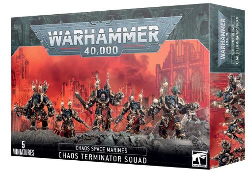 Chaos Space Marines: Chaos Terminator Squad