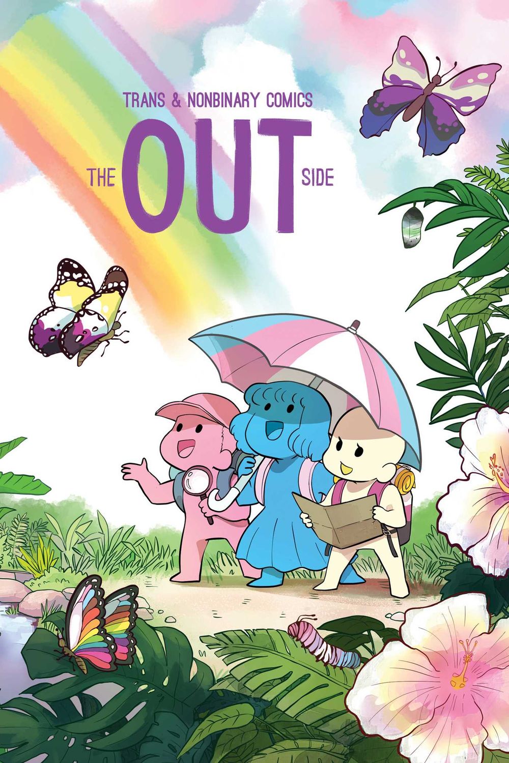 The Out Side: Trans &amp; Nonbinary Comics by The Kao, David Daneman, Min Christensen