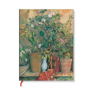 Paperblanks | Cezanne's Terracotta Pots and Flowers Lined Mini Journal