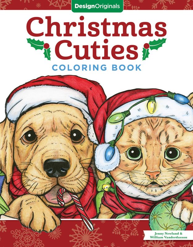 Christmas Cuties: Coloring Book by Jenny Newland