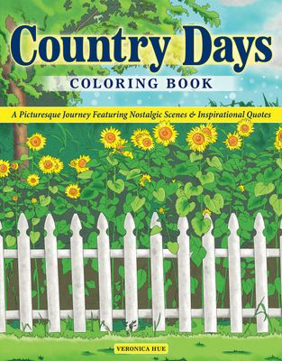 Country Days: Coloring Book by Veronica Hue