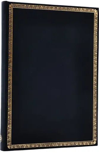 Black Edition: Midi Lined Journal