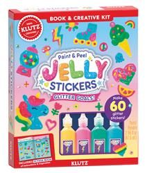 Klutz: Paint &amp; Peel Jelly Stickers: Glitter Goals!