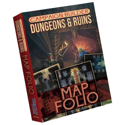 CAMPAIGN BUILDER: DUNGEONS &amp; RUINS MAP FOLIO