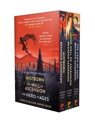 Mistborn Trilogy Boxed Set (Mistborn, The Well of Ascension, The Hero of Ages) by Brandon Sanderson