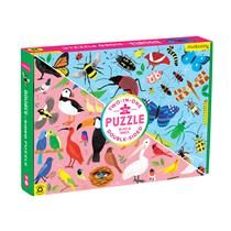 Bugs &amp; Birds 100 Piece Double-Sided Puzzle