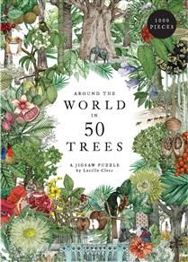 Around the World in 50 Trees 1000 Piece Puzzle