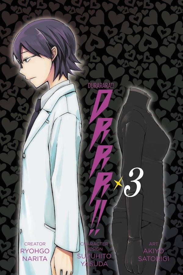 Durarara!!, Vol. 3 by Akiyo Satorigi, Ryohgo Narita, Suzuhito Yasuda