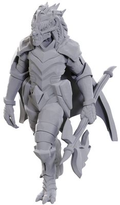 DRAGONBORN OF TIAMAT (DND UNPAINTED MINIS WV25)