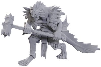 SAHUAGIN CORAL SMASHER (DND UNPAINTED MINIS WV25)