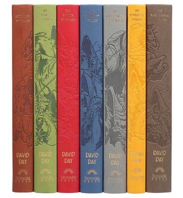 The World of Tolkien: Seven-Book Boxed Set By David Day