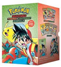 Pokémon Adventures FireRed &amp; LeafGreen / Emerald Box Set, Includes Vol. 23-29 by Hidenori Kusaka, Satoshi Yamamoto