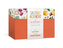 Salt, Fat, Acid, Heat Postcards by Samin Nosrat, Wendy MacNaughton
