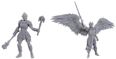 DND UNPAINTED MINIS, SPECIAL ED. BALDUR&#39;S GATE 3 - DAME AYLIN &amp; MINTHARA