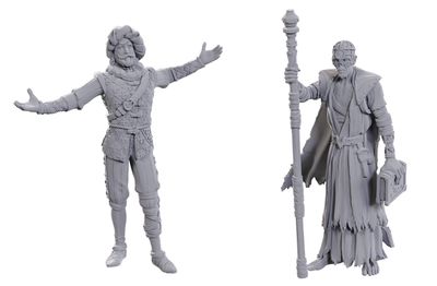 DND UNPAINTED MINIS, SPECIAL ED. BALDUR&#39;S GATE 3 - VOLO &amp; WITHERS