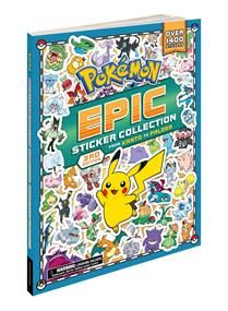 Pokémon Epic Sticker Collection 3rd Edition: From Kanto to Paldea Over 1,400 Stickers! by Pikachu Press