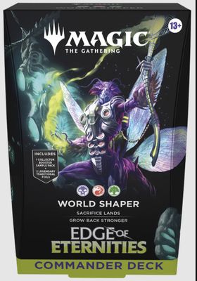 EDGE OF ETERNITIES COMMANDER -WORLD SHAPER