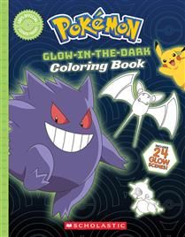 Pokémon Glow-in-the-Dark Coloring Book