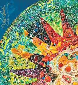 PaperBlanks: Gaudi&#39;s Sun (Gaudi&#39;s Mosaics)