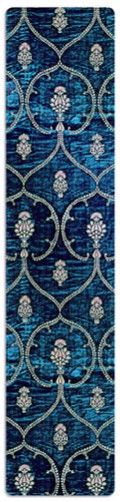 PaperBlanks: Blue Velvet, Size: Bookmark