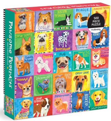 Pawsome Portraits 500 Piece Family Puzzle