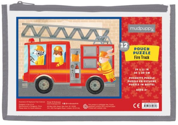 Fire Truck Pouch Puzzle
