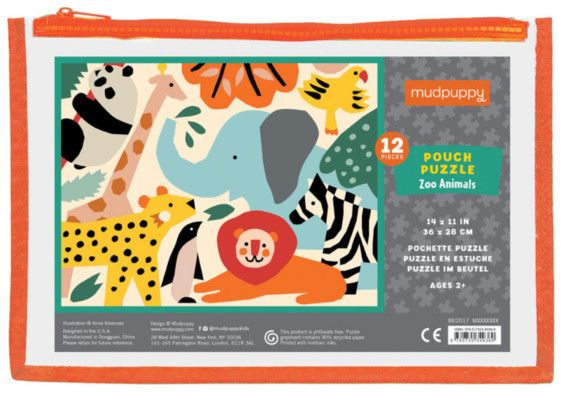 Zoo Animals Pouch Puzzle