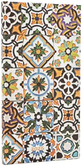 PaperBlanks: Porto (Portuguese Tiless), Size: 2026 Planner