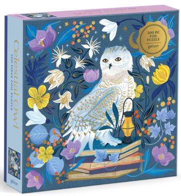 Celestial Owl 500 Piece Foil Puzzle