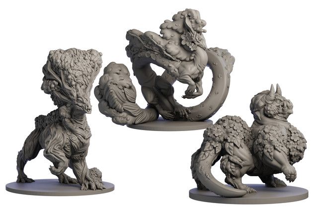 THE FIELD GUIDE TO FLORAL DRAGONS MINIS - DRAGON GARDENERS