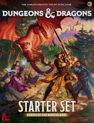 DND RPG 2024 STARTER SET: HEROES OF THE BORDERLANDS