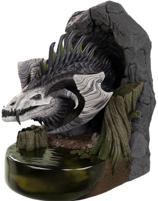 D&amp;D Bookends - Black Dragon