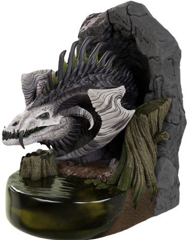 D&amp;D Bookends - Black Dragon