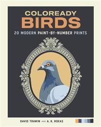 Coloready Birds: 20 Modern Paint-by-Number Prints (Coloready #2) by David Trawin, Armi Karell Roxas