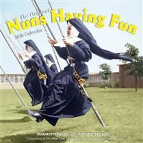 Nuns Having Fun Wall Calendar - 2026