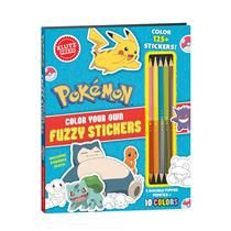 Klutz: Pokémon Color Your Own Fuzzy Stickers