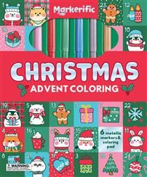 Markerific: Christmas Advent Coloring