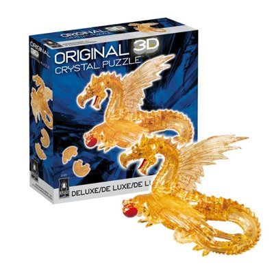 Crystal Puzzle 3D - Golden Dragon Deluxe