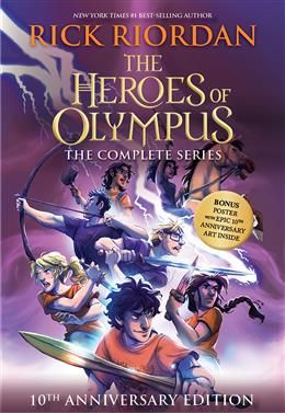 Heroes of Olympus Paperback Boxed Set, The-10th Anniversary Ed. By Rick Riordan