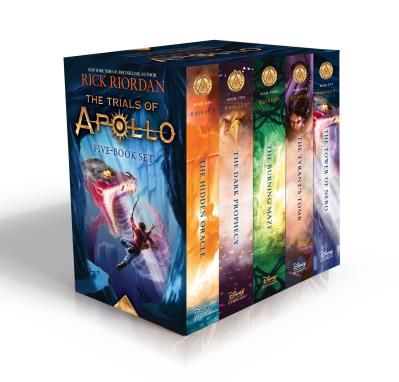 Trials of Apollo Paperback Boxed Set by Rick Riordan