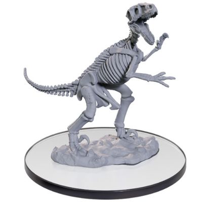 WIZKIDS UNPAINTED MINIS (WV26): SKELETAL RAPTOR