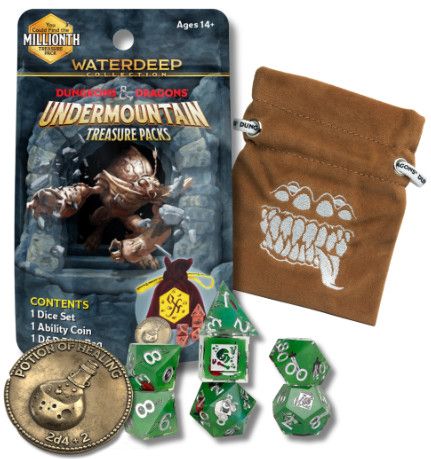 DND UNDERMOUNTAIN TREASURE PACK